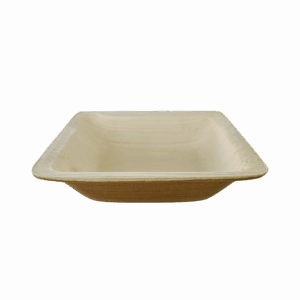 4.5 Inch Areca Square Bowl - Pack of 25