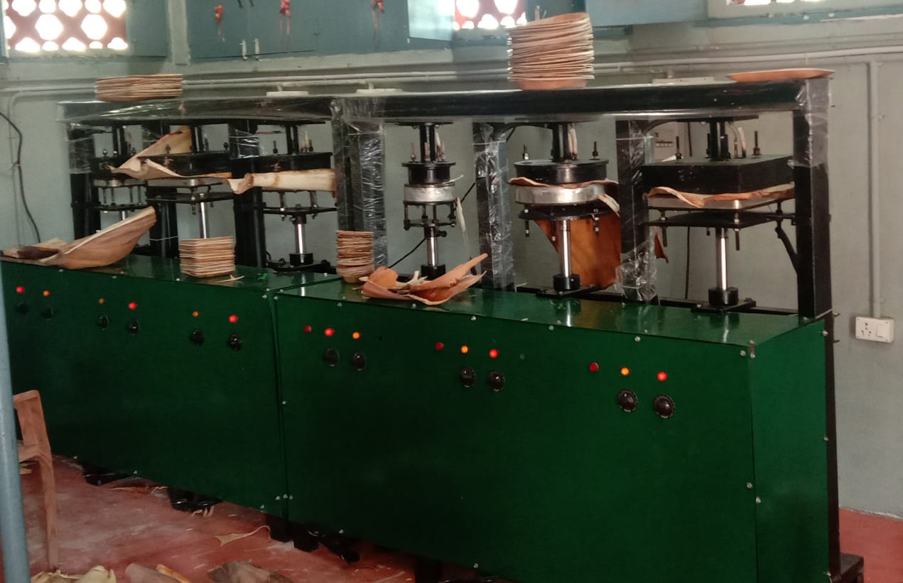 Areca plate production machine