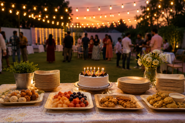 Areca plates for Birthday Parties